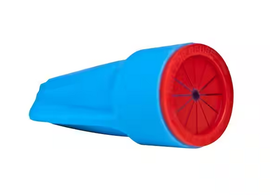 Medium Waterproof Wire Connectors, Aqua/Red (20-Pack) - 9554497