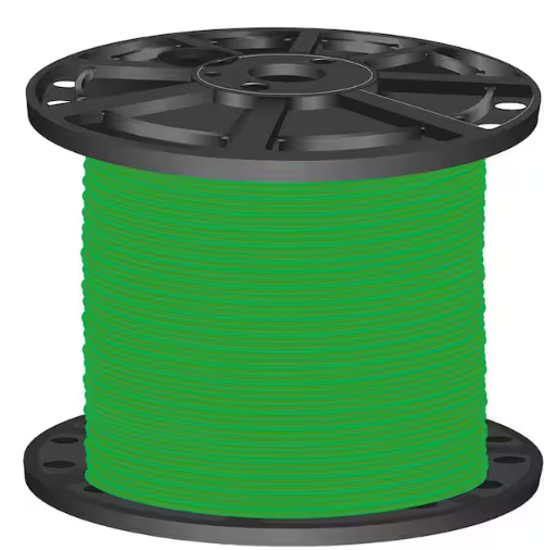 2,500 ft. 8 Green Stranded CU SIMpull THHN Wire