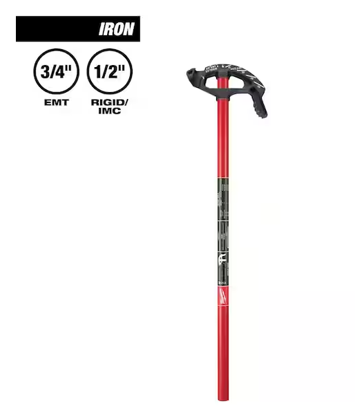 3/4 in. Iron Conduit Bender and Handle - 91003953475