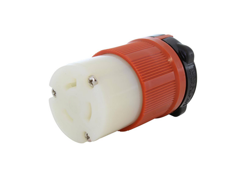 NEMA L7-20R 20 Amp 277-Volt 3-Prong Locking Female Connector with UL, C-UL Approval - 91007428875