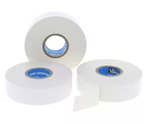 Wire Armour 3/4 in. x 66 ft. Premium Vinyl Tape, White (10-Pack)