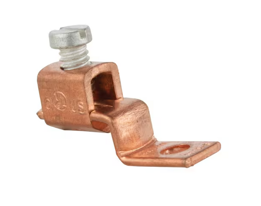 14-6 AWG Copper Offset Mechanical Lug (2-Pack) - 9526797