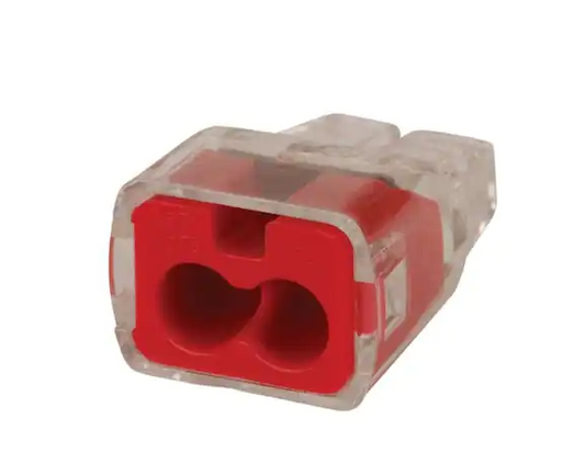 32 Red In-Sure 2-Port Connectors (100-Pack) - 9631091