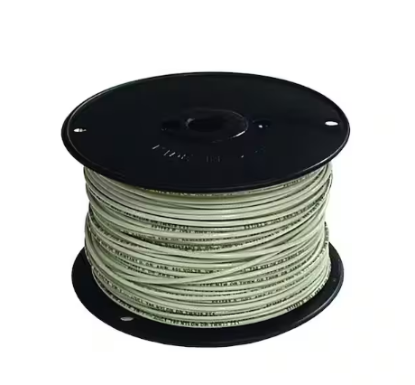 500 ft. 16 White Stranded CU TFFN Fixture Wire - 9543879