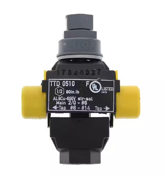 Main 2/0 - 4 AWG, Tap 10-14 AWG B-Tap Connector
