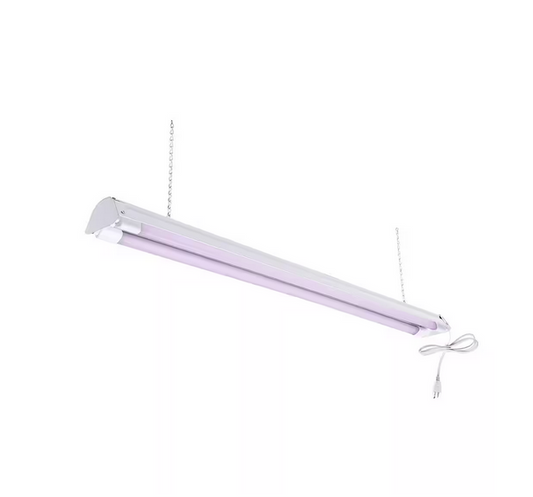 4 ft. 32-Watt Full Spectrum LED Grow Light Fixture (2 Tubes Included) - 91003121096