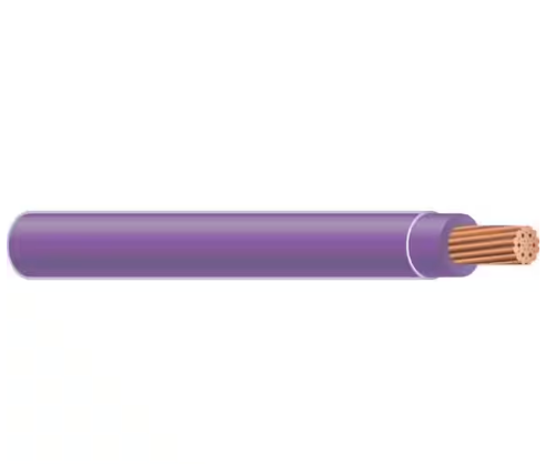 2500 ft. 12 Purple Stranded CU THHN Wire - 91001360922