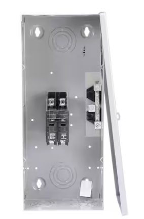 100 Amp 2-Space 2-Circuit Small Main Breaker Indoor Load Center Enclosures Type EQ