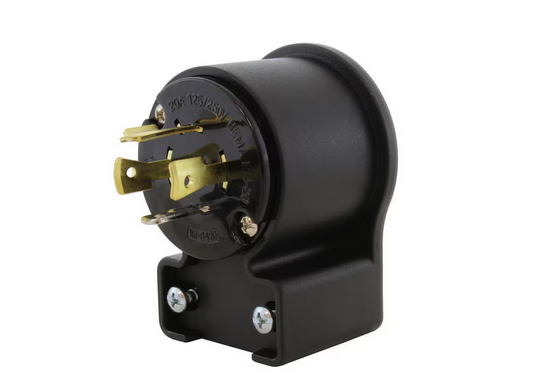NEMA L14-20P 20 Amp 125-Volt/250-Volt 4-Prong 4-Angles Locking Male Plug With UL, C-UL Approval - 91010692122