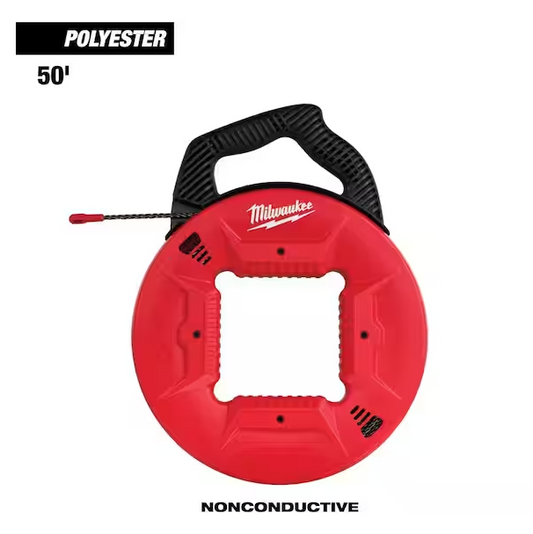 50 ft. Polyester Fish Tape with Non-Conductive Tip - 91003961441