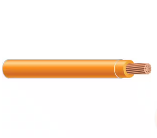 2,500 ft. 12 Orange Stranded CU THHN Wire - 91001360919