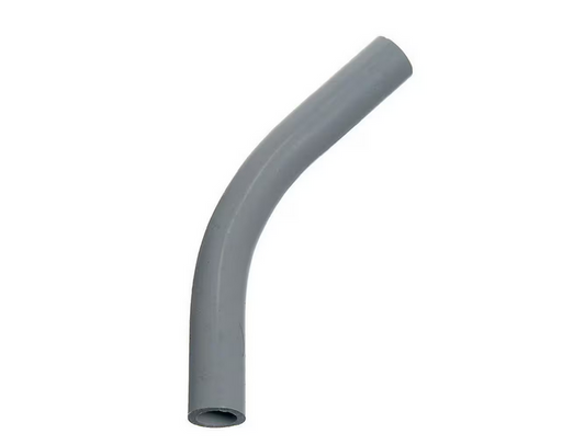 1 in. 45 Degree Schedule 40 PVC Plain End Standard Radius Elbow - 91005753349