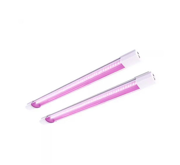 2 ft. 15-Watt LED Grow Light Full Spectrum Cool White Linkable (2-Pack) - 91007196482