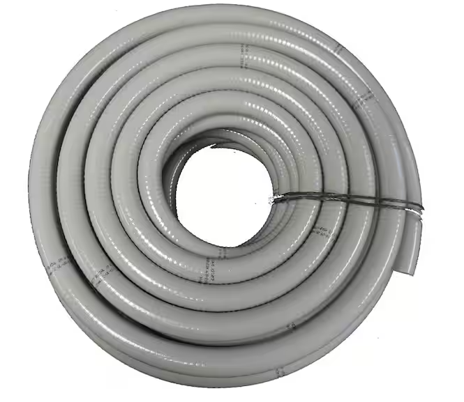 1 1/2 in. Dia x 50 ft. - Flexible PVC Non Metallic UL Liquid Tight Electrical Conduit - 91004948174