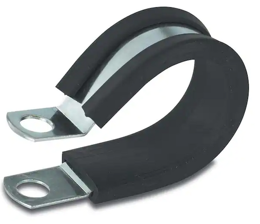 1 in. Rubber Insulated Metal Clamp (1-Pack) - 9327288