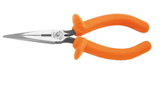 7 in. Insulated Long Nose Side Cutting Pliers