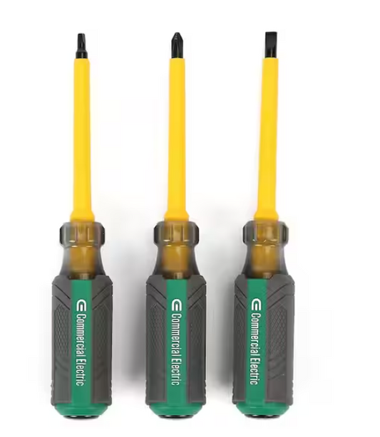 3-Pieces Insulated Screwdriver - 91000050531