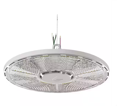 Contractor Select CPRB 400-Watt Equivalent Integrated LED White High Bay Light Fixture, 4000K - 91009035253