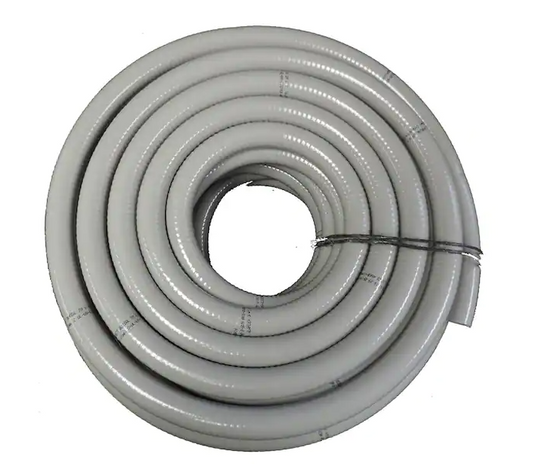 2 in. Dia x 50 ft. - Flexible PVC Non Metallic UL Liquid Tight Electrical Conduit -  91004948186