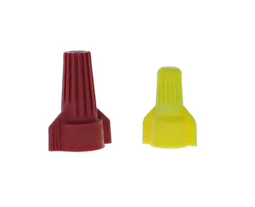 WingTwist Assorted Red and Yellow Wire Connectors (150-Pack) - 9224432