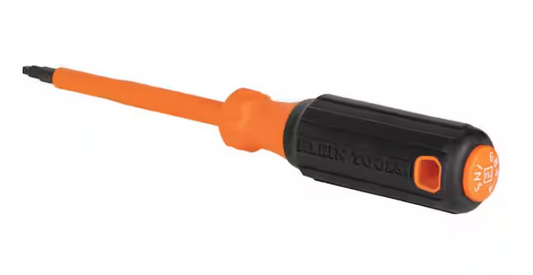 Insulated Screwdriver, #2 Square, 4 in. Round Shank - 91006757038