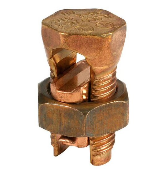 Copper Split Bolt Connector, Conductor Range for Equal Main and Tap 350-4/0 - 91006426876