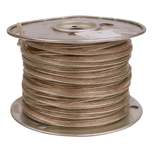 100 ft. 14/2 Clear Stranded CU Speaker Wire - 9155295