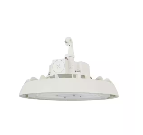 10.4in. White 150W Integrated UFO LED High Bay Light Fixture LED Commercial lighting, up to 21000 Lumen, 0-10VDimmable - 91010859679