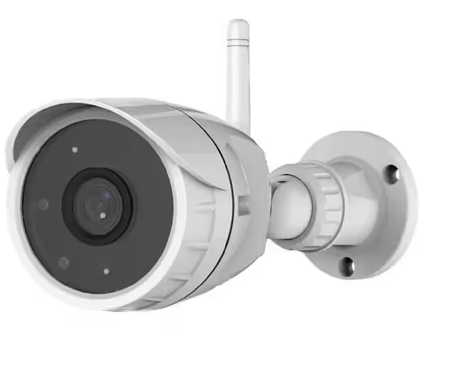 Wireless Outdoor Video Security Camera with Smartphone Monitoring and Night Vision