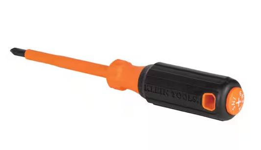 Insulated Screwdriver, #2 Phillips, 4 in. Round Shank - 91006757043