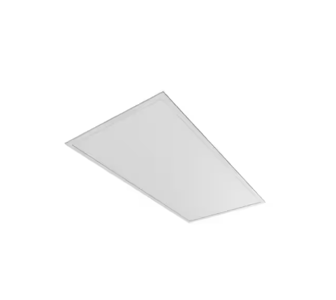 2 ft. x 4 ft. White Integrated LED Flat Panel Troffer Light Fixture at 5000 Lumens, 4000K Bright White - 91006782181