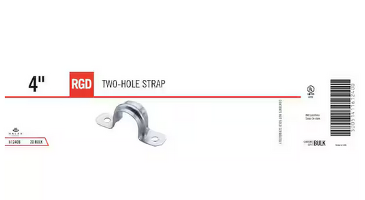 4 in. Rigid Conduit Strap - 9321778