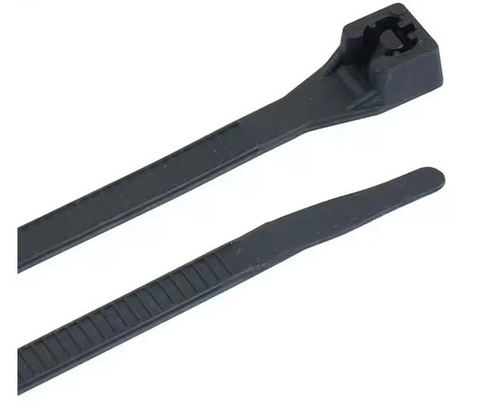 8 in. Black Cable Tie (15-Pack) - 9295732