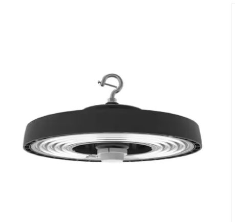 11.30 in. 150/180/200/240-Watt Selectable Dimmable Integrated LED UFO High Bay Light, 3000/4000/5000K - 91010748002