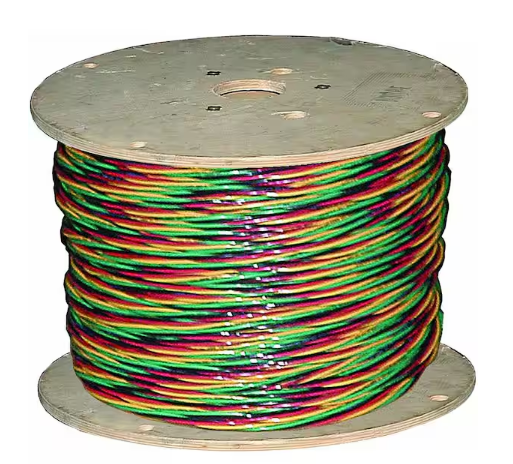 1,000 ft. 12/3 Solid CU W/G Submersible Well Pump Wire