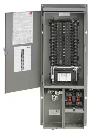 200 Amp 30-Space All-in-One UG/OH Semi-Flush (Solar Ready) Panel with Main Breaker - 91009223540