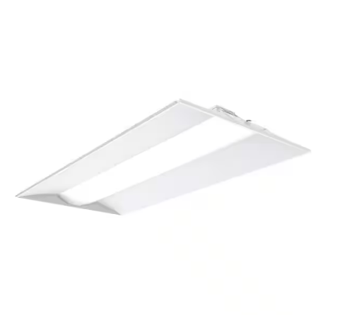 Contractor Select STAKS 2 ft. x 4 ft. 4000/5000/6000 Lumens White Integrated LED Troffer - 91007074880