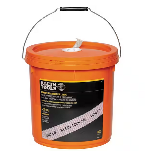 1000 ft. Conduit Measuring Pull Tape 2500 lbs. Tensile Strength - 91008648641