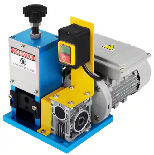 Cable Wire Stripping Machine 0.06 in. x 0.98 in. Electric Wire Stripper 1 Cutting Blade for Cutting and Stripping - 91009063298