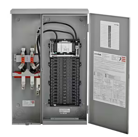 30 Space Outdoor All-In-One Meter Load Center Combo with 150 Amp Main Circuit Breaker - 91009516852