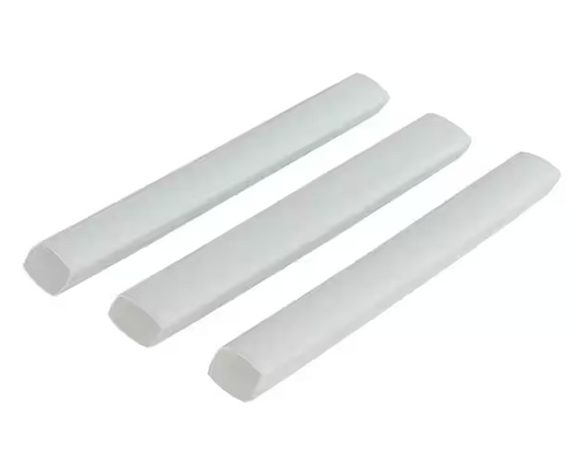 3/8 in. Heat Shrink Tubing, White (3-Pack) - 9157801
