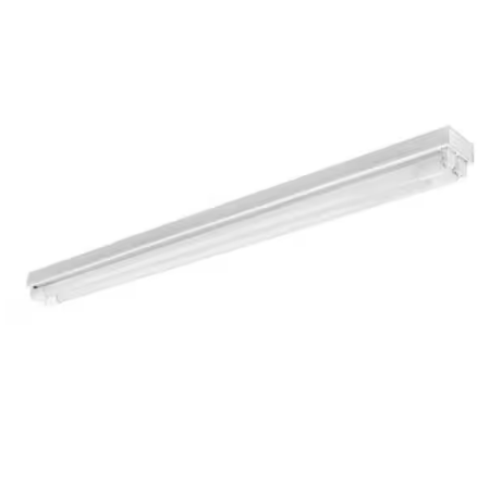 2 ft. 2-Light LED White Strip 5000K (LED Tubes Included) - 91010376149