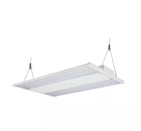 4 ft. 400-Watt Equivalent Integrated LED Dimmable White High Bay Light, 5000K