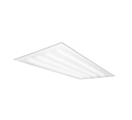 2 ft. x 4 ft. 128-Watt Equivalent Integrated LED High Output Prismatic Lens White Troffer, 3500K/4000K/5000K - 91011219108