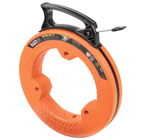 25 ft. Fish Tape 1/4 in. W Steel Blade - 91005181645