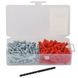 Anchor Kit 1/4" Bit 100 Pack - 970010