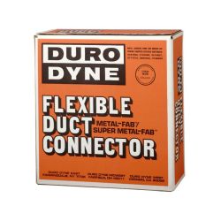 Excelon® Black Flexible Duct Connecter 3x3x3 Sold by the Foot - 93318