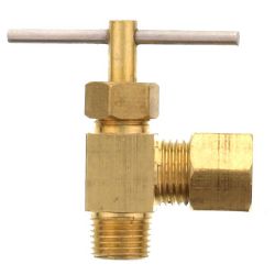 Angle Needle Water Shut-Off Valve 1/4" x 1/8" - 953942