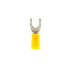 Insulated Spade Terminal #10 12 Min AWG 10 Max AWG Red 100 Pack - 925721