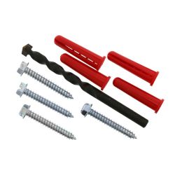 Anchor Kit 5/16" Bit Red 50 Pack - 938193